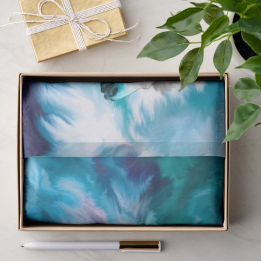 Pferde im Flight Decoupage Seidenpapier (Geschenk)