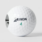Pferde im Schnee ssf gbcna Golfball (Logo)