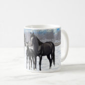 Pferde im Schwarzwald Kaffeetasse (VorderseiteRechts)