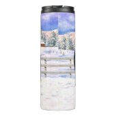 Pferde im Schwarzwald Thermosbecher (Rückseite)