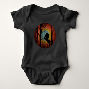 PFERDE IM WALD BABY STRAMPLER