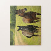 Pferde Image Shot Jigsaw Puzzle (Vertikal)