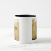 Pferde in der Hürde Tasse (Zentrum)