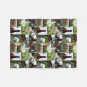 Pferde in einer Fotomaterial, Fleecedecke (Vorderseite (Horizontal))