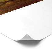 Pferde in einer Landschaft von George Stubbs Poster (Ecke)