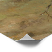 Pferde in einer Wiese - Edgar Degas Fine Art Poste Poster (Ecke)