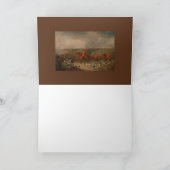 PFERDE IN HOUNDS ALL-OCCASION/BLANK CARD DANKESKARTE (Innenseite)