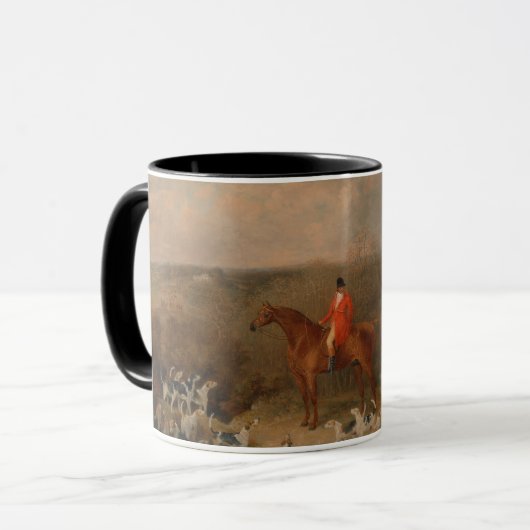 PFERDE IN HOUNDS TASSE (Vorderseite Links)