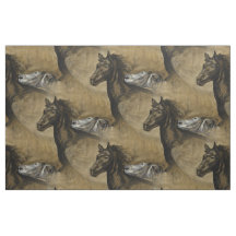 Pferde in Liebe Aquarellmalerei J.Korp