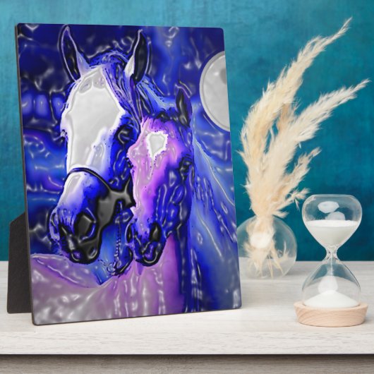 Pferde in Liebe Fotoplatte (Seite)