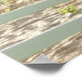 Pferde in Pferdeweiden Fotoposter Kunst Poster (Ecke)