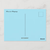 Pferde in Uruguay Postkarte (Rückseite)