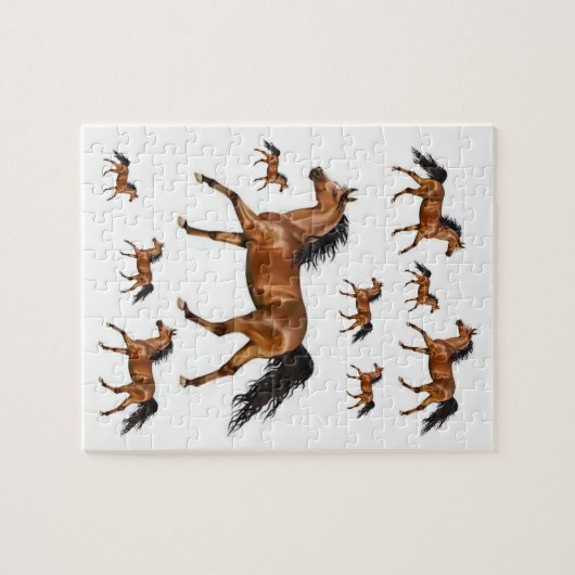 Pferde Jigsaw Puzzle (Horizontal)