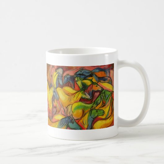 Pferde Kaffeetasse (Rechts)