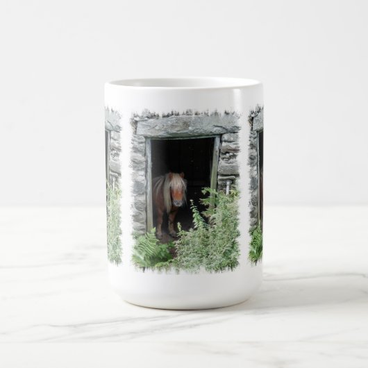 PFERDE KAFFEETASSE (Mittel)