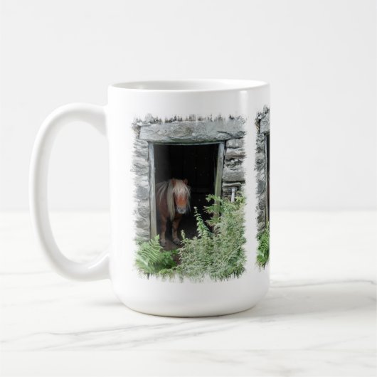 PFERDE KAFFEETASSE (Links)