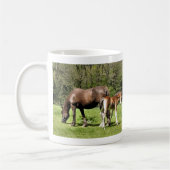 PFERDE KAFFEETASSE (Links)
