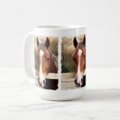 PFERDE KAFFEETASSE (Vorderseite Links)