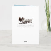 Pferde kämpfen auf See - Inspirationskarte Karte (Rückseite)