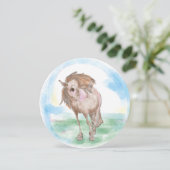 Pferde Karte für Pferde-und Ponyliebhaber (Stehend Vorderseite)