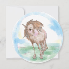 Pferde Karte für Pferde-und Ponyliebhaber