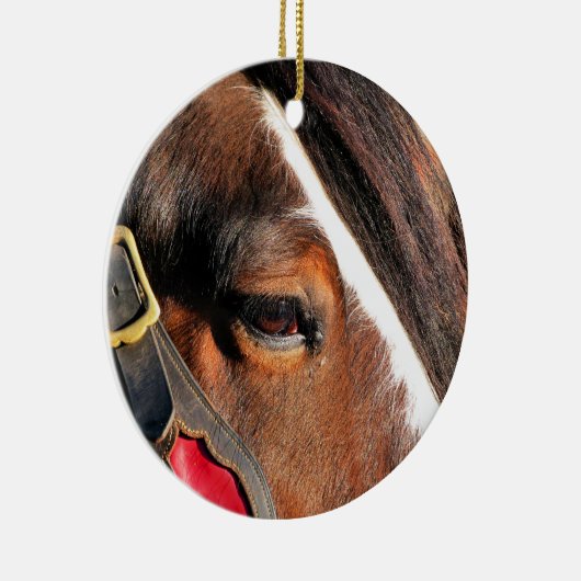 PFERDE KERAMIKORNAMENT (Rechts)