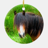 PFERDE KERAMIKORNAMENT (Hinten)