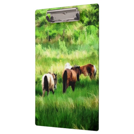 PFERDE KLEMMBRETT (Links)