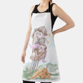 Pferde Kochschürtze Osterbild Pferd und Hase Schürze (InSitu)