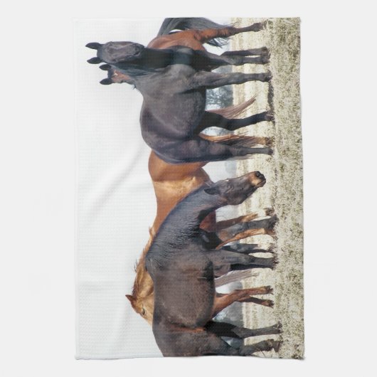 PFERDE KÜCHENTUCH (Vertikal)