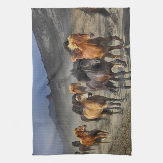 Pferde Küchentuch (Vertikal)