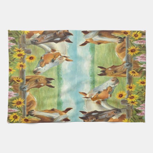 Pferde Küchentücher (Horizontal)