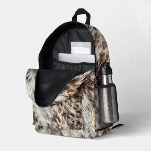 Pferde-, Kuhfell-, Tierfell-Muster Bedruckter Rucksack