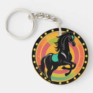 🐴 Pferde-Kunst-Geschenk für den täglichen Gebrauc Schlüsselanhänger