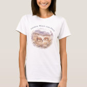 Pferde Landschaft Meilenstein Geburtstag T-Shirt (Vorderseite)