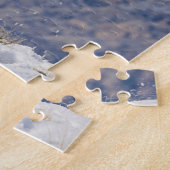 Pferde laufen im Schnee Puzzle (Seite)