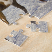 Pferde laufen im Schnee Puzzle (Seite)