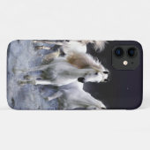 Pferde laufen Kissen Case-Mate iPhone Hülle (Rückseite (Horizontal))
