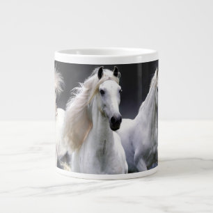 Pferde laufen Kissen Jumbo-Tasse