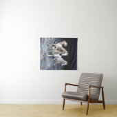 Pferde laufen Kissen Wandteppich (Beispiel (Horizontal))