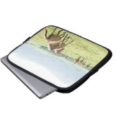 Pferde laufen laptopschutzhülle (Vorne Knopf)