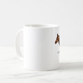 Pferde leihen uns die Flügel, die wir TASSE (Vorderseite Links)