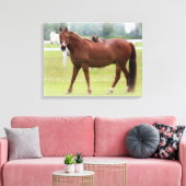 Pferde/Leinwand Leinwanddruck (Insitu (Wohnzimmer))