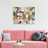 Pferde Leinwanddruck (Insitu (Wohnzimmer))