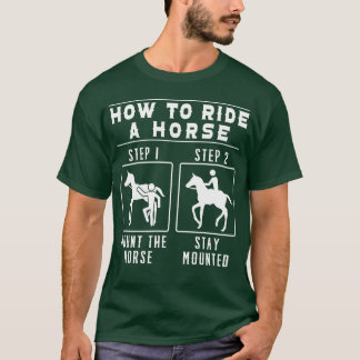 Pferde Lover Reitsport Reiten T-Shirt