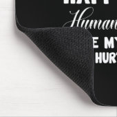 Pferde machen mich glücklich Reitpferd Lover Mousepad (Ecke)