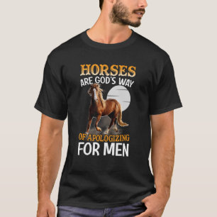 Pferde, Mädchen, Männer und Frauen, die Liebe von  T-Shirt