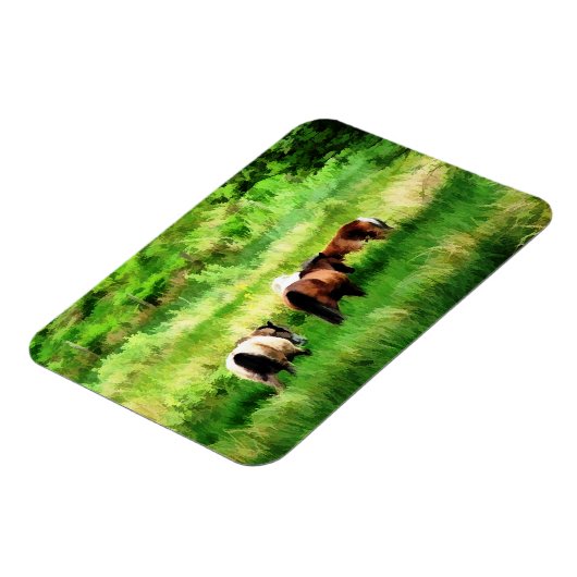 PFERDE MAGNET (Linke Seite)