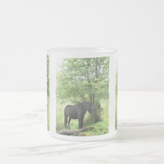 PFERDE MATTGLASTASSE (Mittel)