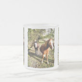 PFERDE MATTGLASTASSE (Mittel)